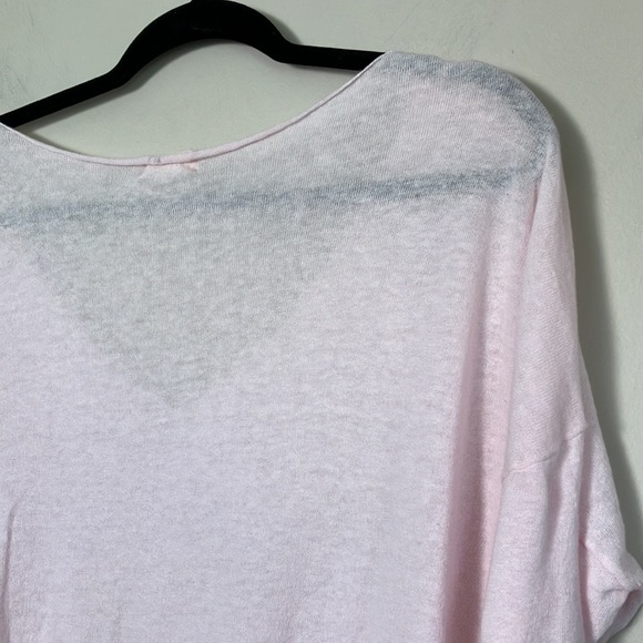Naïf Montreal linen cotton blend light pink Sweater balletcore Size S - Picture 4 of 11